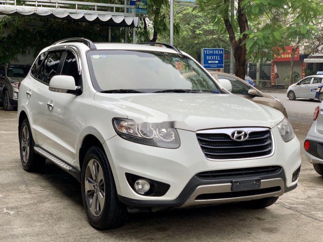 Bán ô tô Hyundai Santa Fe sản xuất năm 2012, màu trắng, nhập khẩu