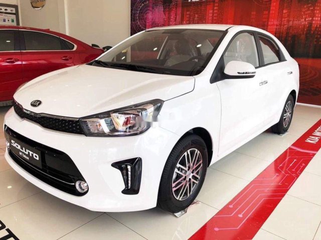 Cần bán Kia Soluto MT Deluxe đời 2019, màu trắng, giá chỉ 425 triệu