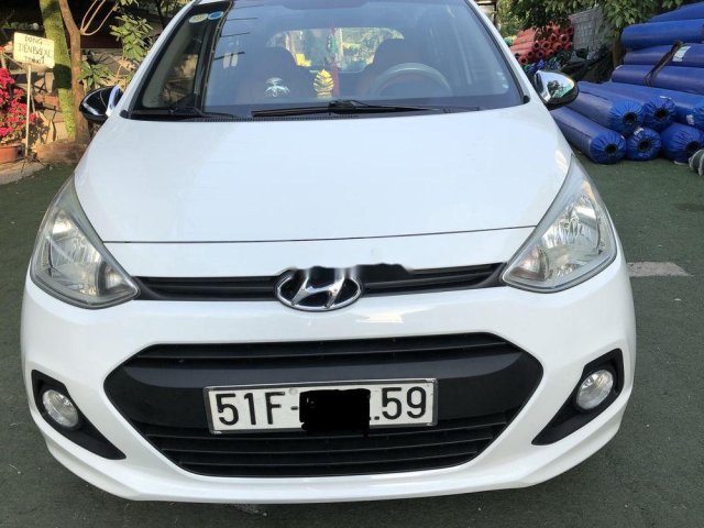 Xe Hyundai Grand i10 đời 2015, màu trắng, xe nhập, giá chỉ 259 triệu0