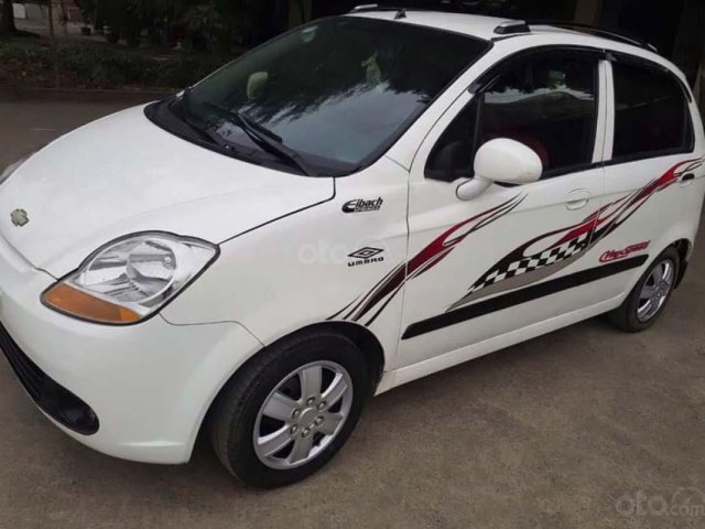 Bán ô tô Chevrolet Spark đời 2009, màu trắng0