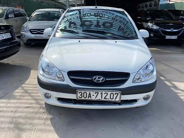 Xe Hyundai Getz 1.1 MT đời 2010, màu trắng, xe nhập