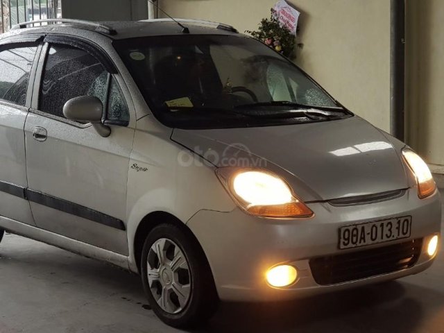 Bán ô tô Chevrolet Spark đời 2009, màu bạc, nhập khẩu nguyên chiếc, 130 triệu