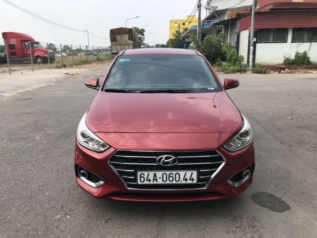 Bán Hyundai Accent 1.4 AT đời 2018, màu đỏ0