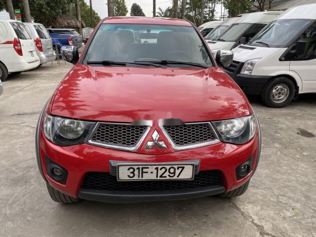 Bán xe Mitsubishi Triton sản xuất 2010, màu đỏ, nhập khẩu nguyên chiếc