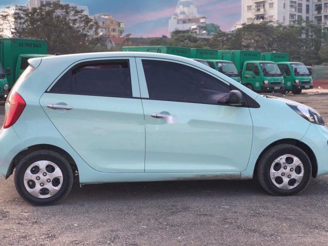 Cần bán xe Kia Morning Van đời 2014, màu xanh, nhập khẩu0