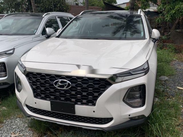 Bán xe Hyundai Santa Fe đời 2020, màu trắng