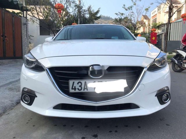 Bán Mazda 3 2.0 AT đời 2015, màu trắng số tự động, giá 543tr0