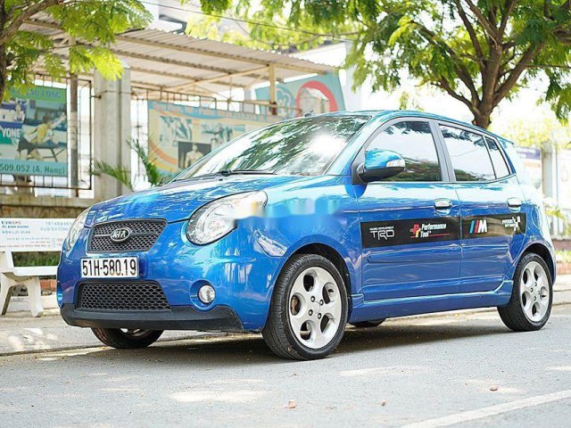 Cần bán xe Kia Morning 2010, màu xanh lam, nhập khẩu số tự động, giá tốt