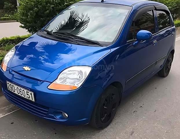 Bán Chevrolet Spark năm 2015, màu xanh lam chính chủ0