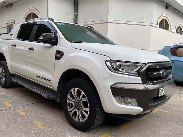 Cần bán gấp Ford Ranger Wildtrak 3.2L 4x4 AT đời 2016, màu trắng, nhập khẩu, giá tốt0