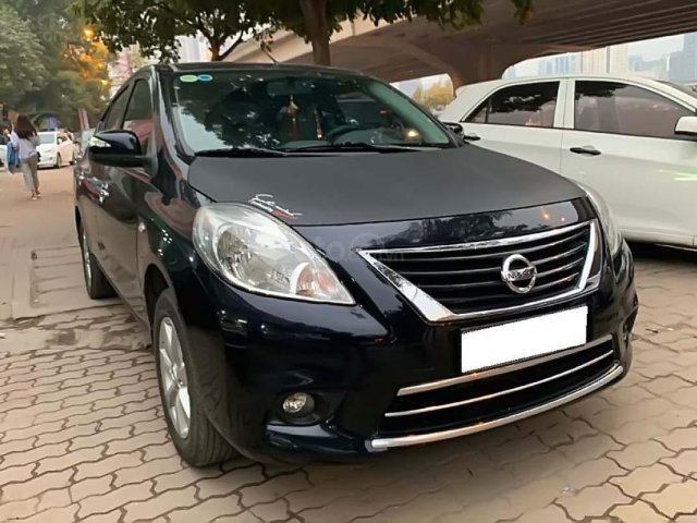 Bán xe Nissan Sunny sản xuất năm 2014, màu đen số tự động giá cạnh tranh0