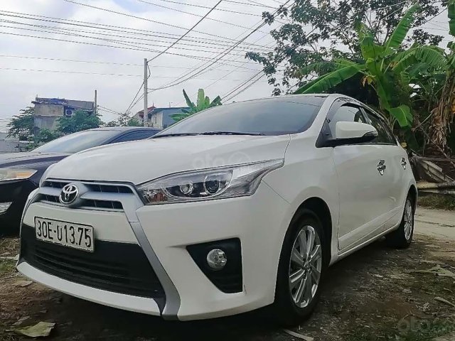 Bán Toyota Yaris 2015, màu trắng, nhập khẩu Thái Lan chính chủ, giá 515tr0