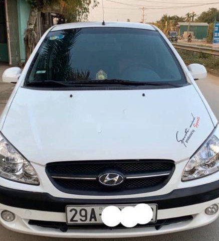 Bán ô tô Hyundai Getz đời 2010, màu trắng xe gia đình