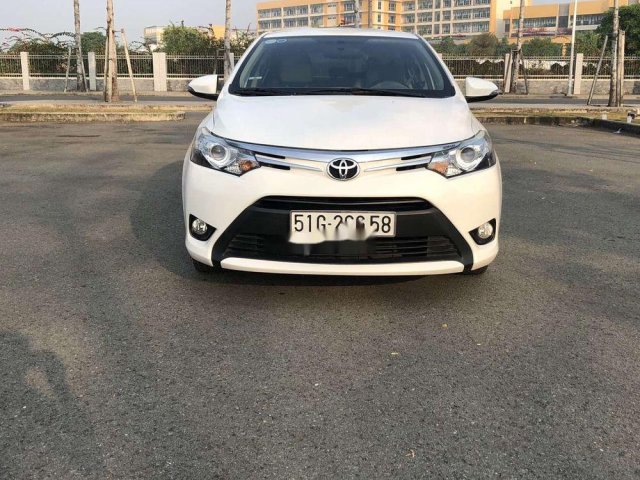 Bán Toyota Vios G AT năm 2017, màu trắng0