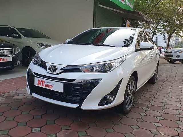 Bán ô tô Toyota Yaris sản xuất 2019, màu trắng, xe nhập