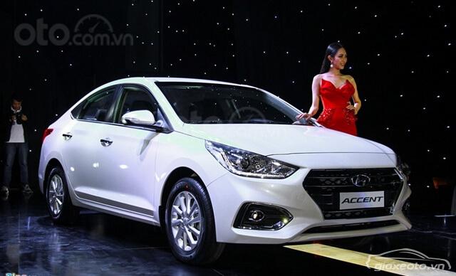 Hyundai Cầu Diễn - Cần bán xe Hyundai Accent 1.4 AT đời 2019, màu trắng