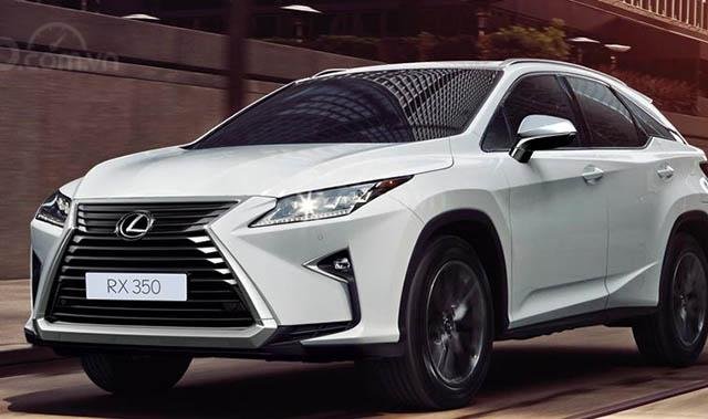 Bán nhanh chiếc xe hạng sang cỡ lớn Lexus RX 350, sản xuất 2019, màu trắng, xe nhập khẩu0