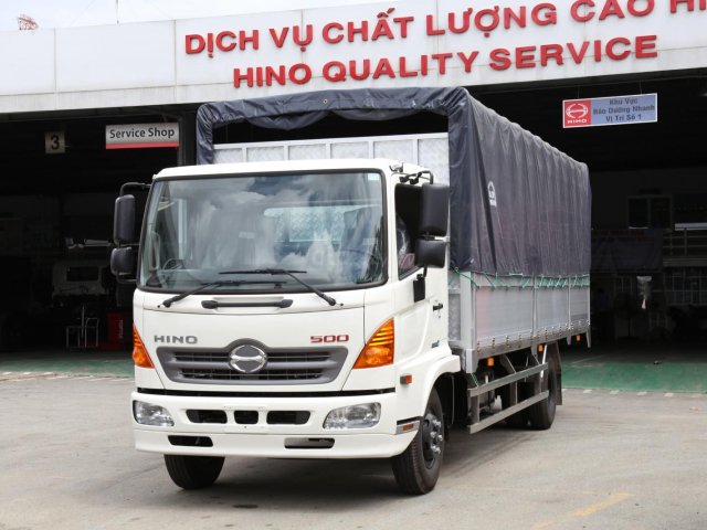 Xe tải Hino 2019 6.5 tấn, thùng dài 6.7m0