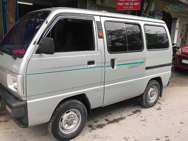 Bán ô tô Suzuki Super Carry Van đời 2003, màu bạc, nhập khẩu