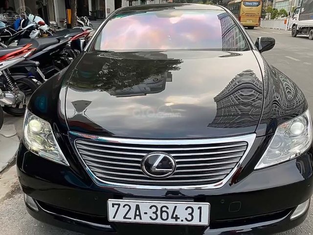 Bán Lexus LS sản xuất năm 2008, màu đen, xe nhập0