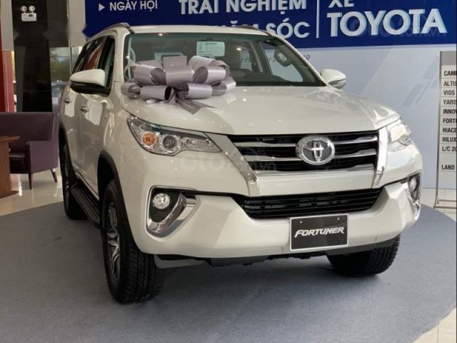 Giảm giá kịch sàn - Khi mua xe Toyota Fortuner 2.4G AT sản xuất 2019, màu trắng0