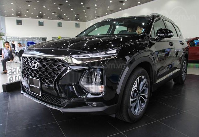 Hyundai Trường Chinh - Cần bán xe Hyundai Santa Fe 2.4L đời 2019, màu đen