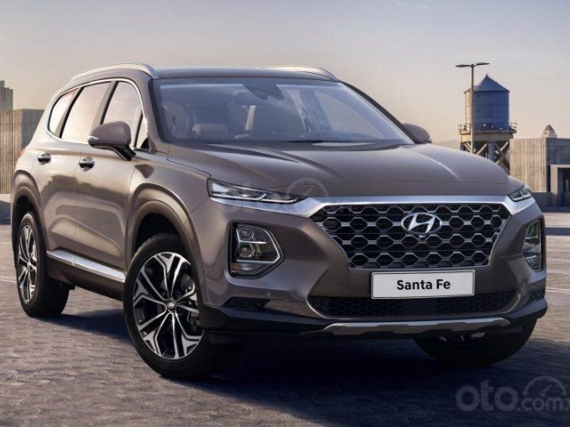 Siêu giảm giá cuối năm chiếc xe Hyundai Santa Fe máy dầu cao cấp, sản xuất 2019, có sẵn xe