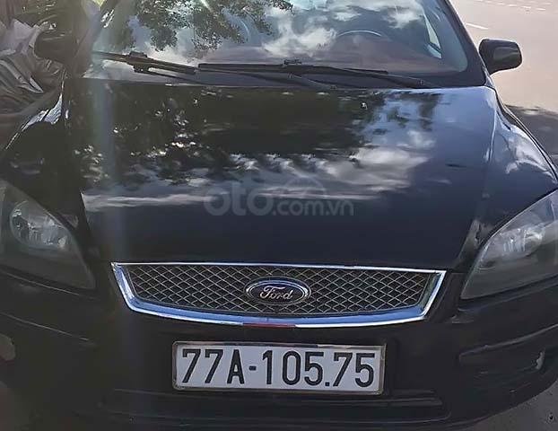 Bán Ford Focus sản xuất năm 2007, màu đen chính chủ, giá 180tr0