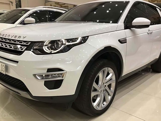 Cần bán LandRover Discovery Sport HSE Luxury đời 2018, màu trắng, nhập khẩu  0