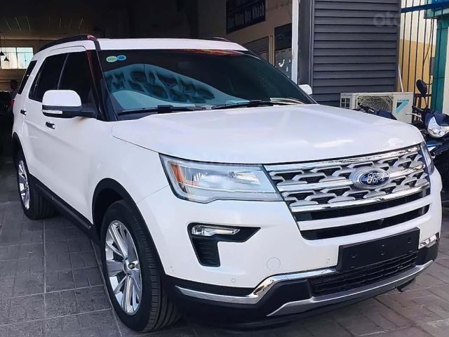 Cần bán xe Ford Explorer Limited 2.3L EcoBoost đời 2019, màu trắng, nhập khẩu nguyên chiếc0