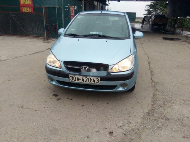 Cần bán lại xe Hyundai Getz 2009, màu xanh lam, xe nhập0