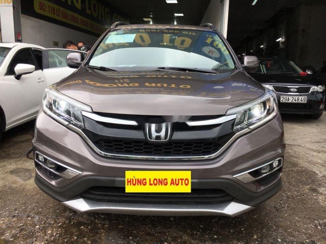 Cần bán Honda CR V đời 2015, màu nâu