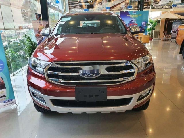 Bán Ford Everest đời 2019, màu đỏ, nhập khẩu, 929 triệu