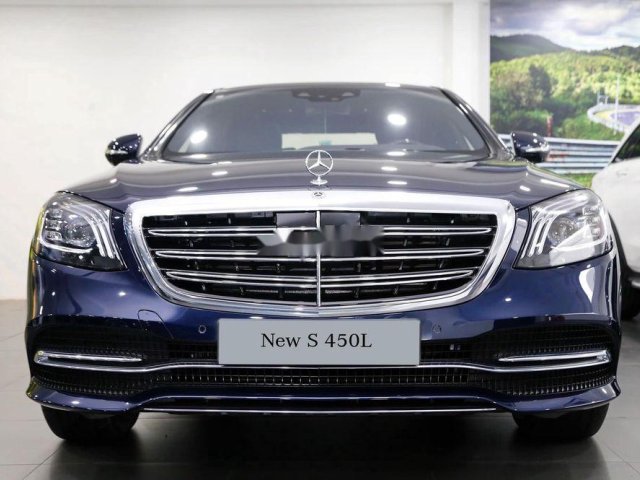 Bán Mercedes S450 đời 2020, màu xanh lam, nhập khẩu