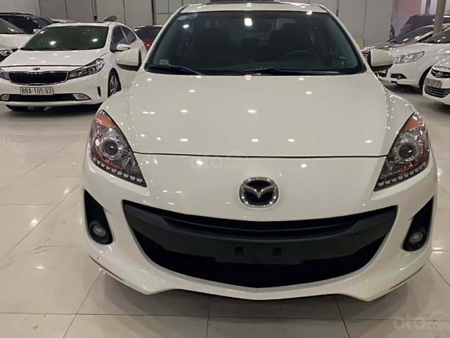 Bán ô tô Mazda 3 S 1.6 AT sản xuất 2014, màu trắng  0