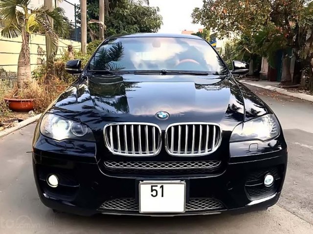 Bán xe BMW X6 AT năm sản xuất 2009, màu đen, nhập khẩu0