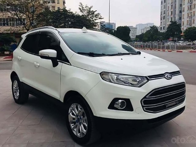 Bán Ford EcoSport Titanium 1.5L AT đời 2015, màu trắng, số tự động 0