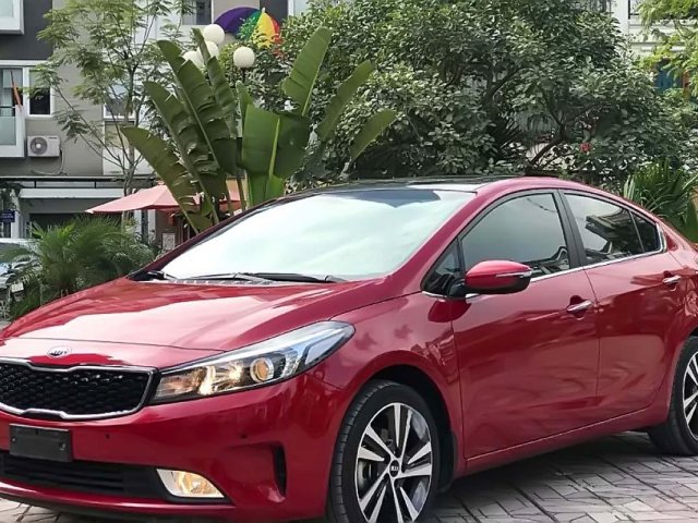 Xe Kia Cerato 1.6 AT sản xuất 2018, màu đỏ, giá chỉ 612 triệu0