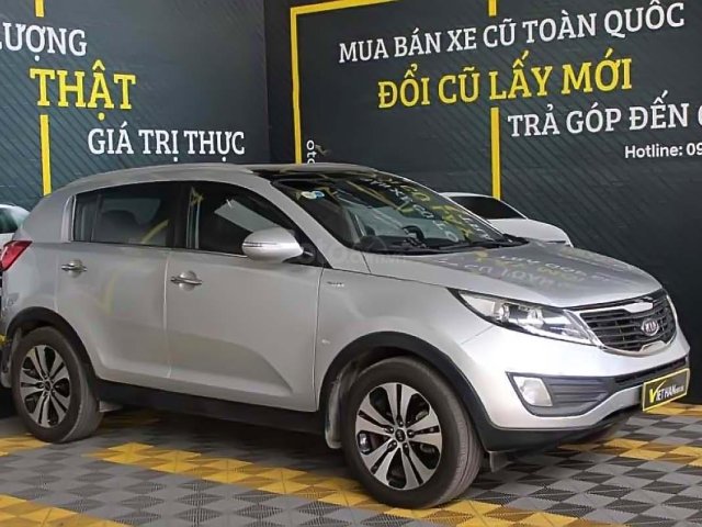 Xe Kia Sportage 2.0 AT sản xuất 2010, màu bạc, nhập khẩu, giá 488tr0