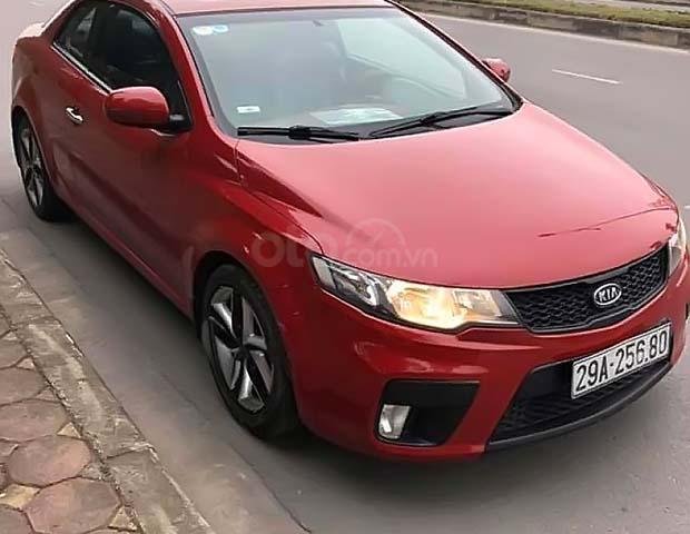 Bán Kia Cerato Koup 1.6 AT sản xuất 2011, màu đỏ, nhập khẩu0