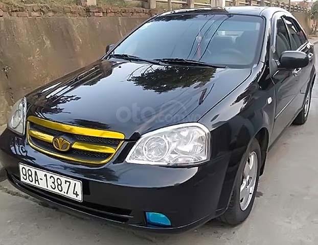 Cần bán Daewoo Lacetti EX năm sản xuất 2010, màu đen