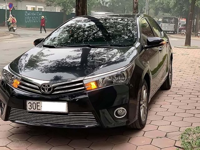 Bán ô tô Toyota Corolla Altis 1.8G AT năm 2016, màu đen, giá chỉ 655 triệu