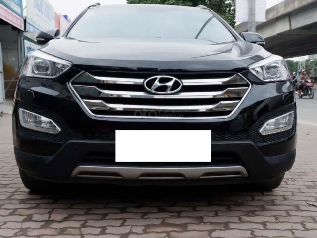 Xe Hyundai Santa Fe năm 2014, màu đen0