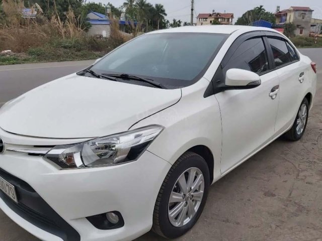 Bán Toyota Vios 1.5E năm sản xuất 2016, màu trắng, số sàn 0