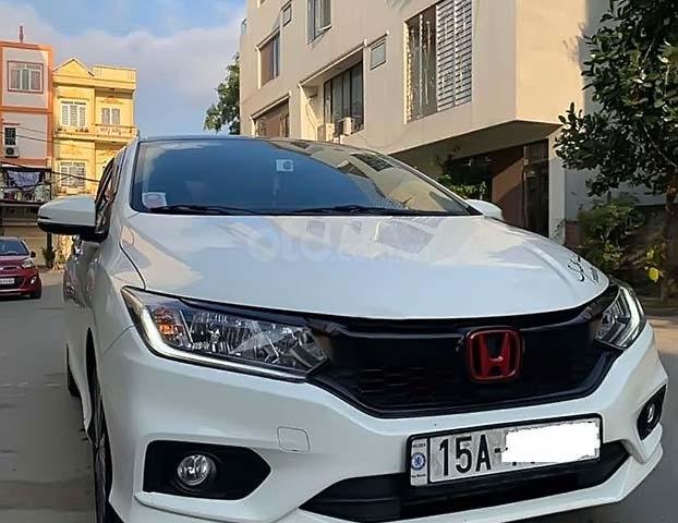 Bán Honda City 1.5CVT 2018, màu trắng như mới, 521tr0