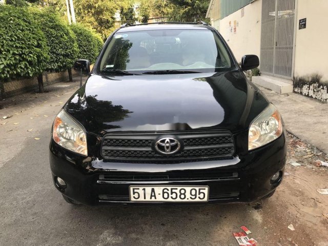 Xe Toyota RAV4 AT năm 2008, màu đen, nhập khẩu nguyên chiếc số tự động, 450 triệu