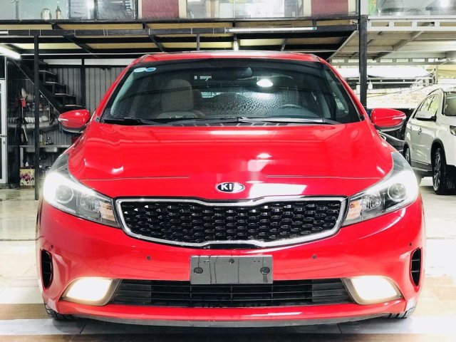 Bán ô tô Kia Cerato 1.6 AT sản xuất 2018, màu đỏ còn mới, giá tốt0