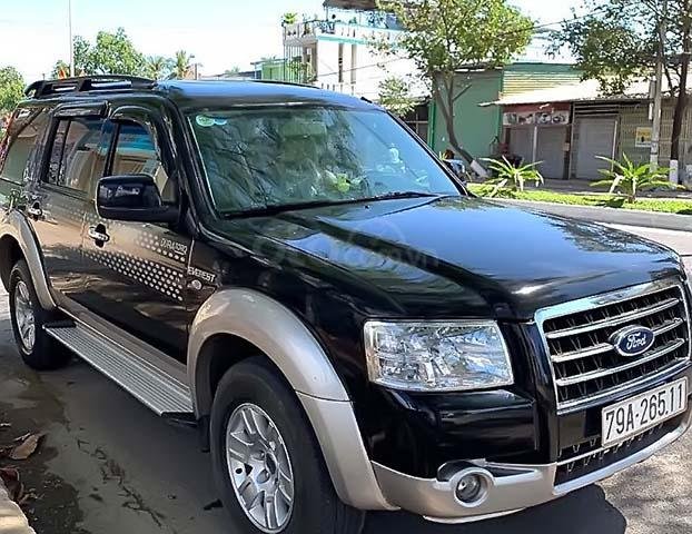 Cần bán Ford Everest 2.5L 4x2 MT đời 2007, màu đen0