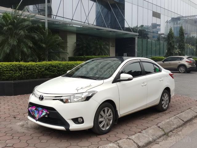 Ô tô Thủ Đô bán xe Toyota Vios 1.5 AT sx 2017, màu trắng 459 triệu0