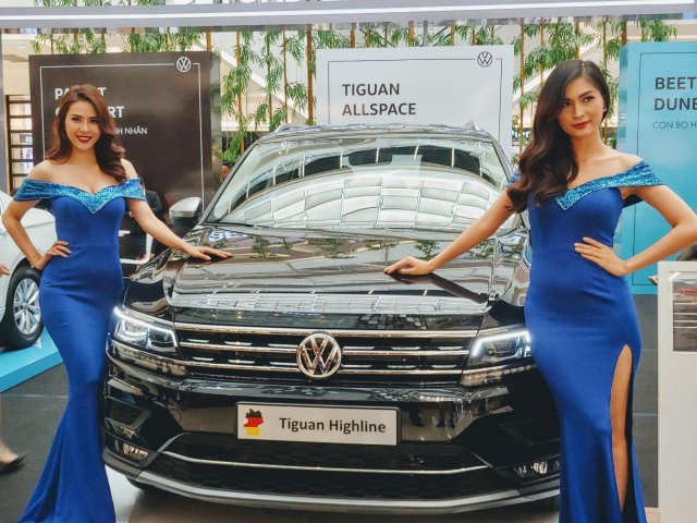 (VW Sài Gòn) Tiguan Highline 2019 đang giảm 100% trước bạ. Xe giao ngay + Hỗ trợ vay 90%